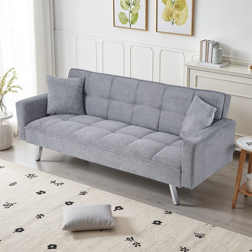 Fabric sofa bed seater click - 2,