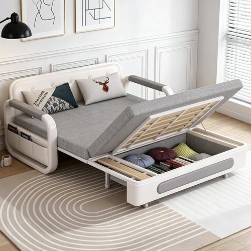 Convertible sofa bed with - bed,