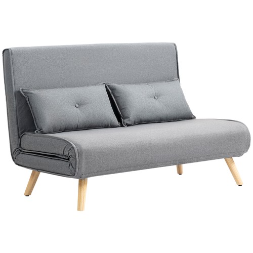 Homcom click clack sofa - clack, bed
