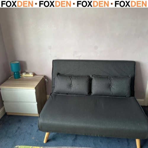 Two seater linen look - two-seater, living