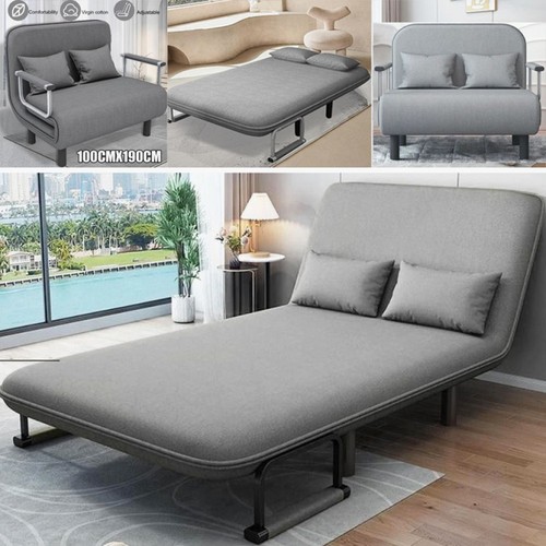 Double fabric sofa bed sleeper - double,