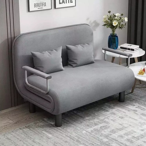 Double fabric sofa bed sleeper - sofa,