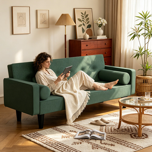 Convertible sofa bed - sofa,